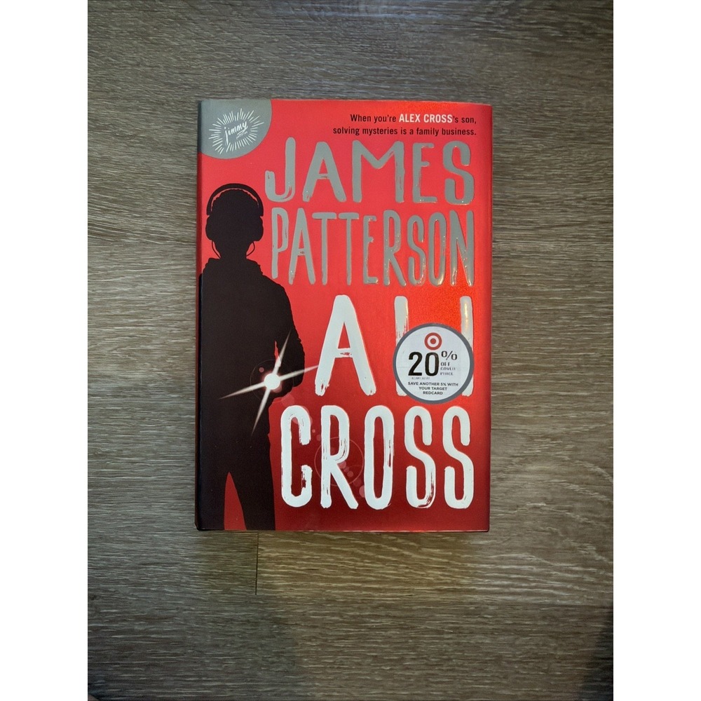 Ali Cross by James Patterson Hardcover Mystery Novel Young Adult Fiction